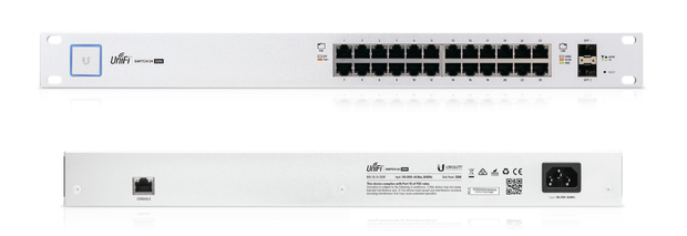 Коммутатор UniFi 24 порта (PoE, 250 Вт)