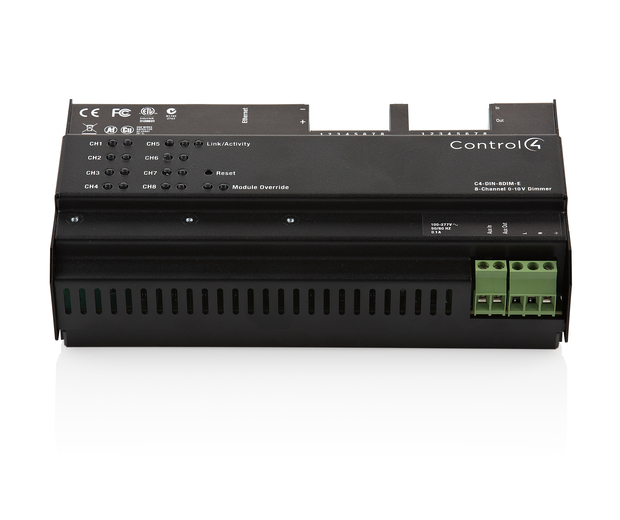 Диммерный блок 8-канальный 0-10В Control4