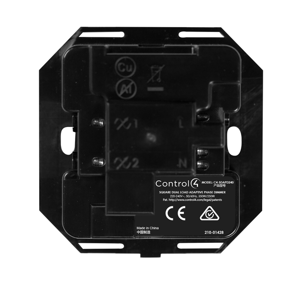 Беспроводной диммер с адаптивной фазой Control4 (240 В)
