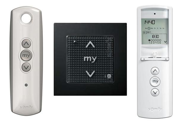 Моторизованный карниз для штор Somfy GLYDEA 60E DCT (штора до 12м)