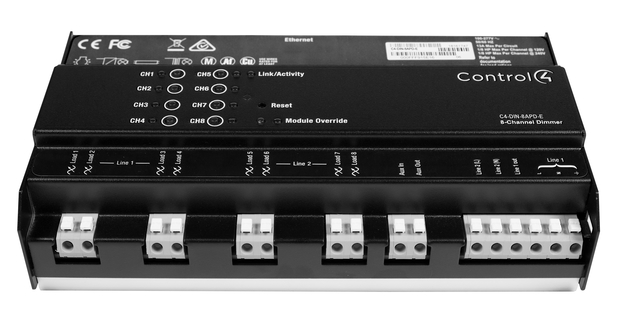 Диммерный блок 8-канальный Control4