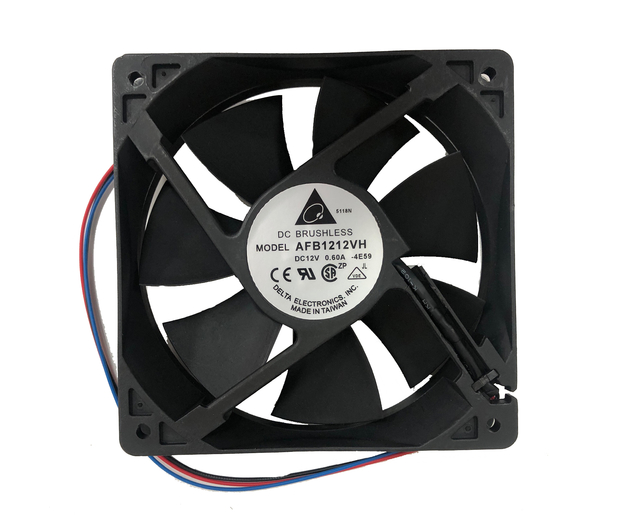 Вентилятор Delta Electronics AFB1212VH (120x120x25мм, 12В, 0.6А, 3 провода)