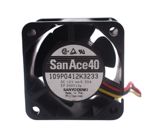 Вентилятор SanAce40 109P0412K3233 (12В, 40x40x28мм, 13000rpm)