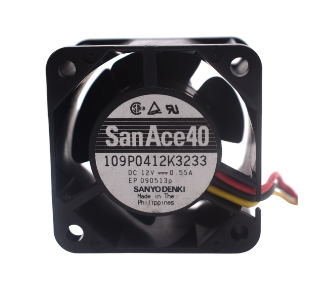 Вентилятор SanAce40 109P0412K3233 (12В, 40x40x28мм, 13000rpm)