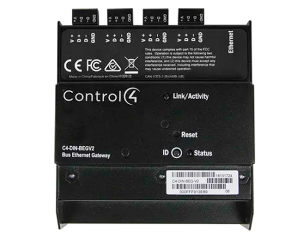 Шлюз Bus Ethernet Control4 (V2)