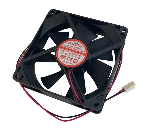 Вентилятор Evercool DC 12В, 0.24A EC9225H12B