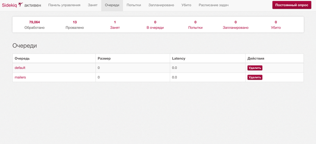 Плагин "Redmine Sidekiq"