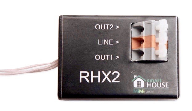 Модуль коммутации нагрузки, 2 канала Smart House RHX2-1000