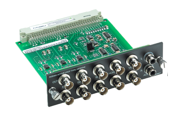 Active Loop-Thru Input Module RGB400